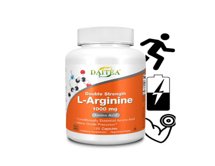 Daitea Double Strength L-Arginine 60 Capsules