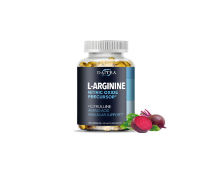 Daitea L-arginine Nitric Oxide Precursor 120 Capsules