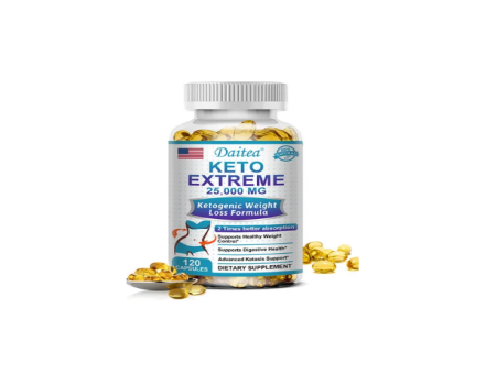 Daitea Weight Loss Keto Extreme 25000mg 120 capsules