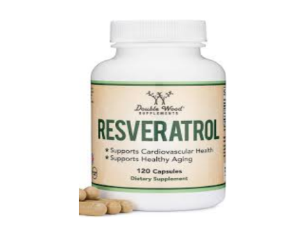 Double Wood Resveratrol Root Extract 120 Capsules