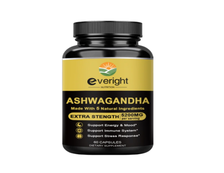 Everight Ashwagandha 5200mg 60 Capsules