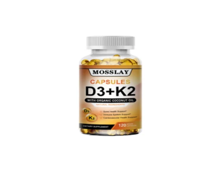 Mosslay Vitamin K2 And D3 Supplements 120 Capsules