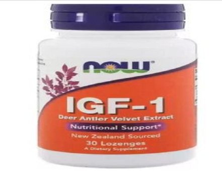 NOW IGF-1 Deer Antler Velvet Extract 60 Capsules