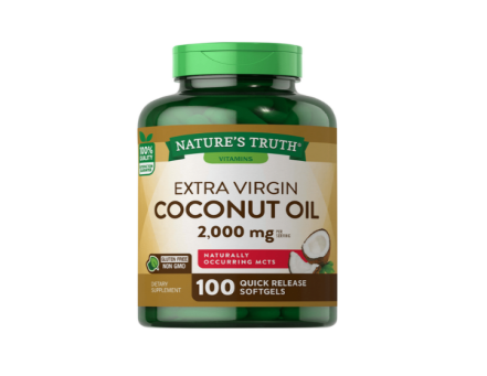 Nature's Truth Coconut Oil 100 Capsules