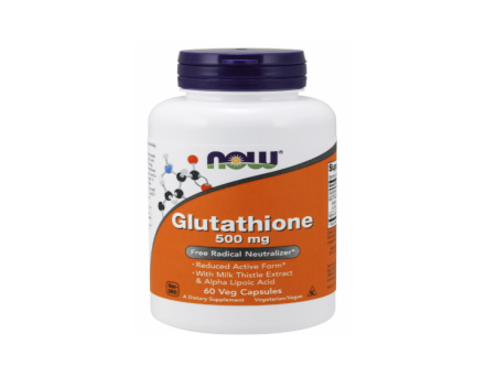 Now Food Glutathione 500mg 60 Capsules