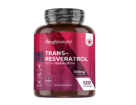 WeightWorld Resveratrol Root Extract 60 Capsules
