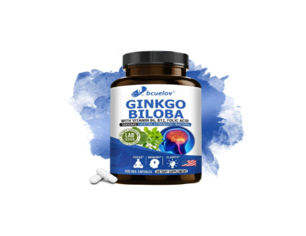 Bcuelov Ginkgo Biloba 120 Capsules