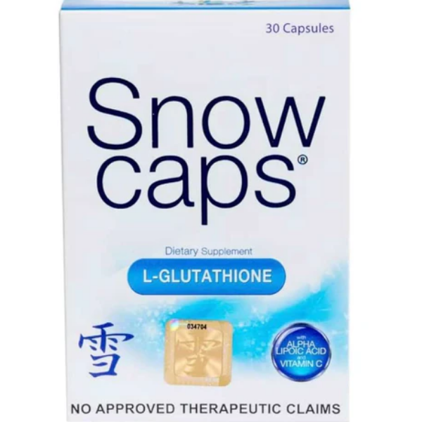 Snow Caps L-Glutathione 30 Capsules