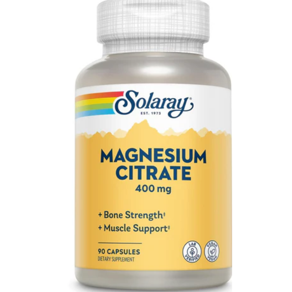 Solaray Magnesium Glycinate 350mg 120 Capsules