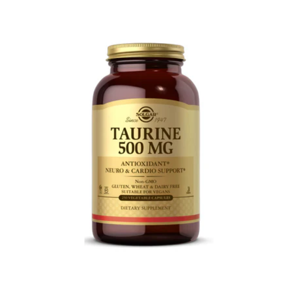 Solgar Taurine 500MG 250 Capsules