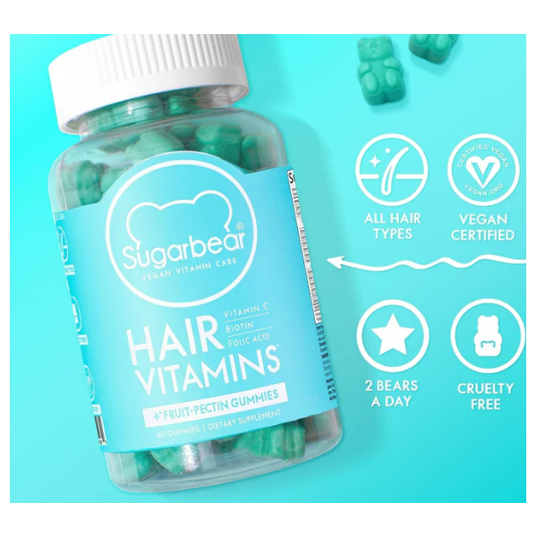 ugarbear  Vita Hilo Hair Vitamins 60 capsules