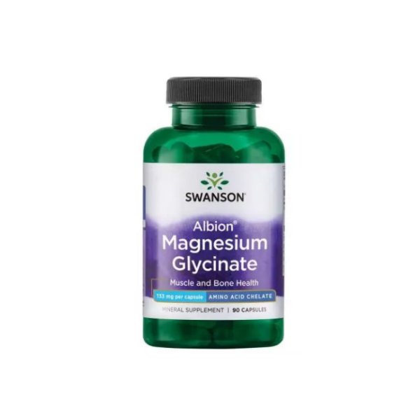 Swanson Albion Magnesium Glycinate 9 Capsules 
