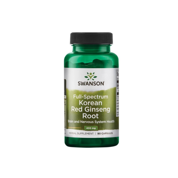 Swanson Korean Red Ginseng 90 Capsules 