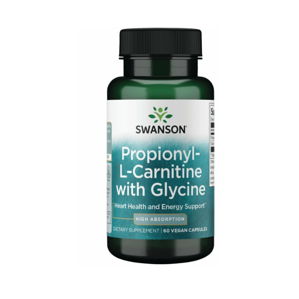Swanson Propionyl-L-Carnitine with Glycine 60 Capsules