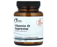 Designs For Health Vitamin D Supreme D3 + Vitamin K1 K2 60 Vegetarian Capsules in Pakistan