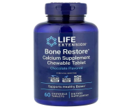 Life Extension Bone Restore Chocolate 60 Chewable Tablets