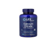 Life Extension Calcium Citrate with Vitamin D 200 Capsules