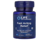 Life Extension Fast Acting Relief 60 Softgels