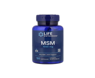 Life Extension MSM 100 Capsules (1,000 mg per Capsule)