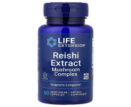 Life Extension Reishi Extract Mushroom Complex 60 Vegetarian Capsules