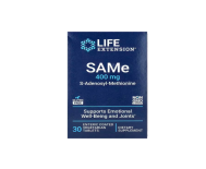 Life Extension SAMe, S-Adenosyl-Methionine 400 mg 30 Enteric Coated Vegetarian Tablets
