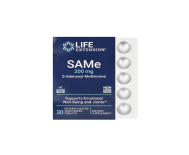 Life Extension SAMe S-Adenosyl-Methionine 200 mg 30 Enteric Coated Vegetarian Tablets