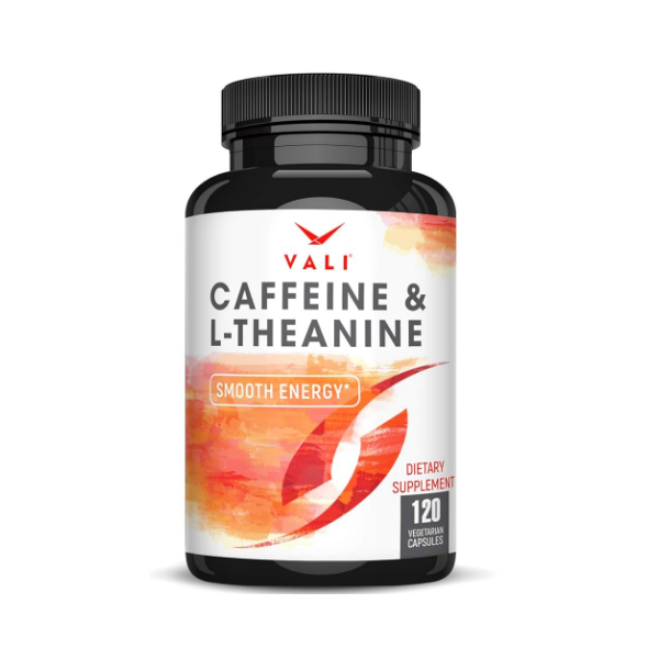 Vali Caffeine & L-Theanine 120 Capsules