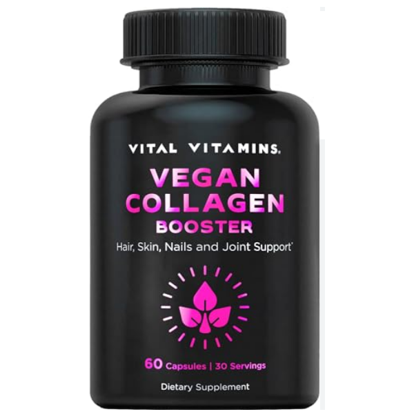 Vital Vitamins Vegan Collagen Booster 60 Capsules 