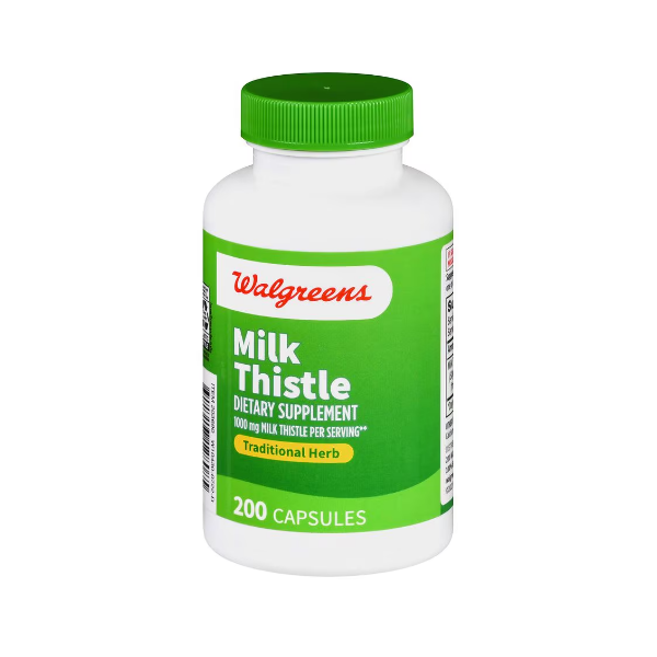 Walgreens Milk Thistle 100 Capsules